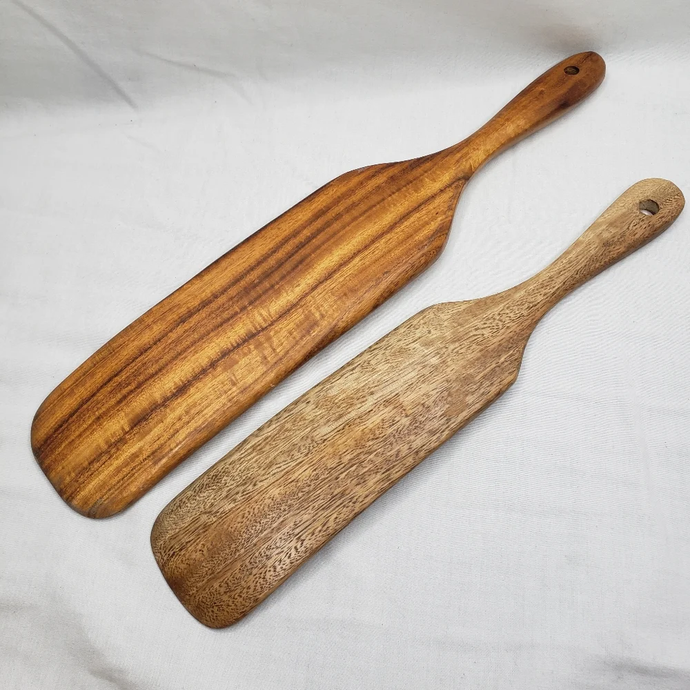 Two Wooden Spatulas